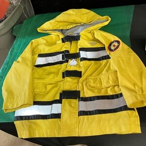 Oshkosh Bhosh child fireman raincoat